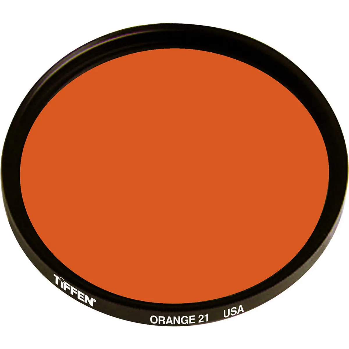 New Tiffen 55mm #21 Glass UV Blocker Filter - Dark Orange Camera Lens Accessory for Photography, Durable, Darkens Blues & Greens, High-Quality Camera Accessory for Mountain & Marine Scenes