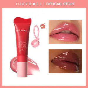 JUDYDOLL Gummy Plump Peptide Lip Oil, Blur, Peptide-Infused, Moisturizing Lip Care, Plumping, Glossy Finish, Hydrating, Smooths Lip Lines & Provides Volume, Makeup, Lipgloss, Lipstick, Cosmetics, Spring Gift, Refresh Look