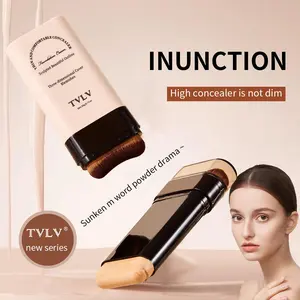 Everyday Makeup Stick, 2-In-1 Concealer & Foundation, Cream Texture, Smooth Feel, Water Resistant for Outdoor & Indoor Use