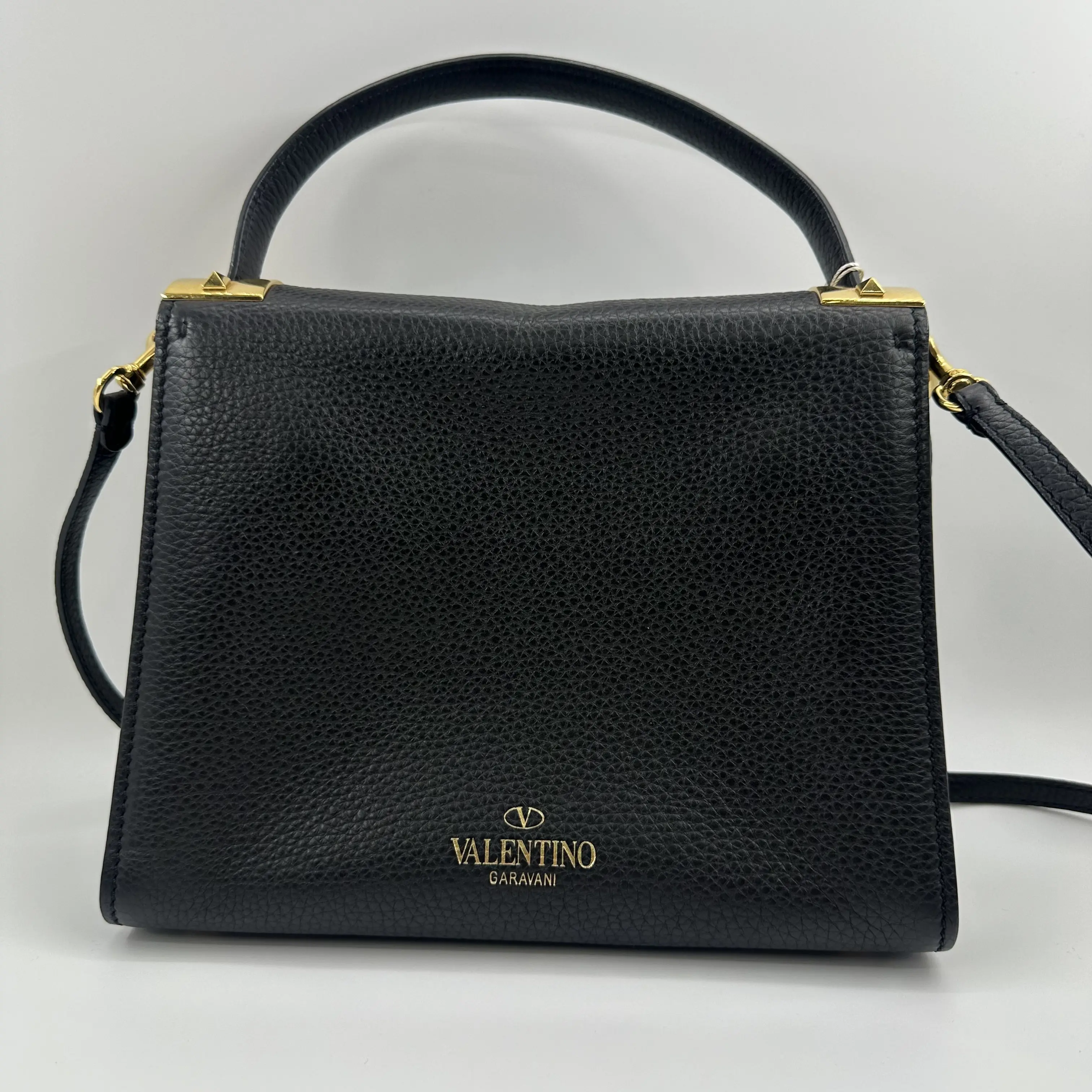 Pre-owned Valentino Leather Tote Bag, Versatile Shoulder Bag, Tote Bags, Shoulder Bags