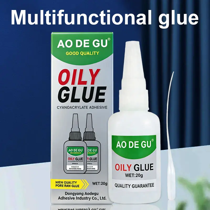 12PCS Oily Super Glue, High Strength Instant Adhesive for Shoe Repair, Plastic, Metal, Wood, Leather & Ceramic, Fast Dry Waterproof Multi-Purpose Glue for Home Repair, DIY Crafts & Everyday Use