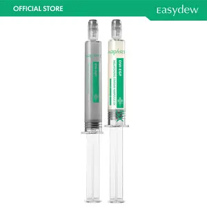 [Easydew] EGF Dual Care Set - Easydew Mela EGF Exfoliating Peeling Ampoule & DW-EGF Melatoning Ampoule (EGF-1X or 3X or 5X) - Official Product 99% Pure EGF Peptide Serum for Uneven Skin & Pore Buildup - Dark Spot Remover - Korean Skin Care Olive Young