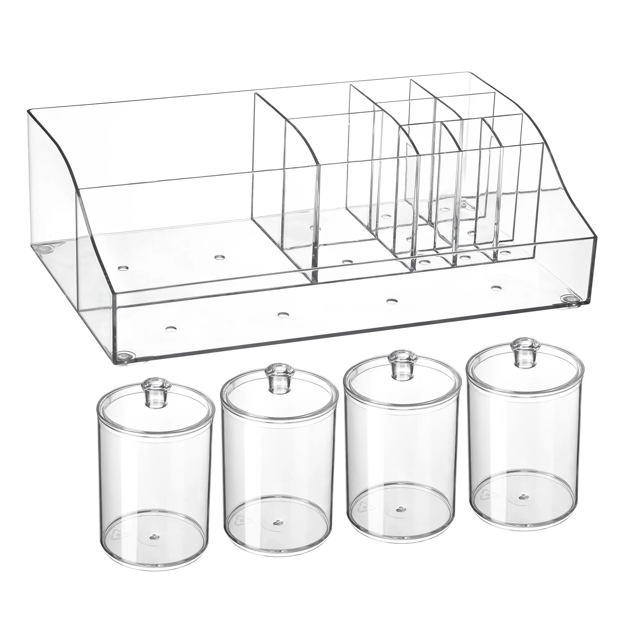 1 Tier (With 4 Jars)