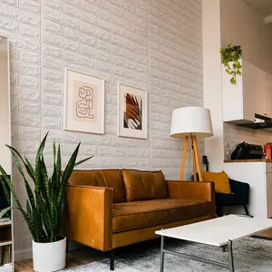 Multi-Color 3D Foam Brick Wall Panels, Waterproof, Stain-Proof, Scratch-Resistant, Odorless, Self-Adhesive Wallpaper for Living Room, Kitchen, Bathroom & Small Space Renovation