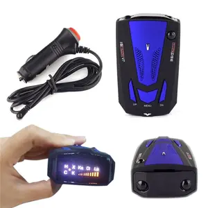 360° Car Radar Detector V7 GPS Voice Alert 16 Band Laser Scanner