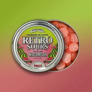 Retro Sours Watermelon 1 tin