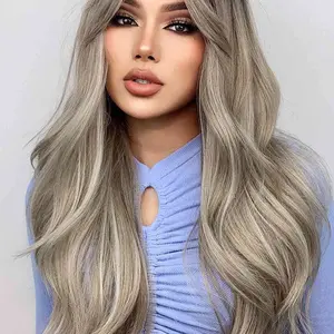 26-Inch Full Machine Long Wave Synthetic Wig
