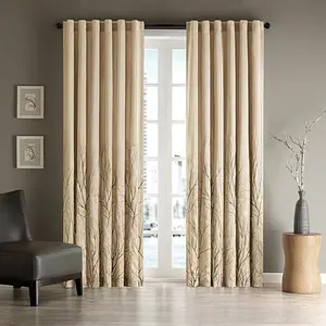 Madison Park Eliza Window Panel - 50" x 95" - Tan