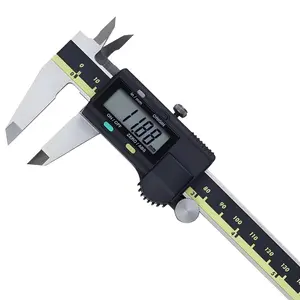 Premium 8" Digital Caliper 200mm IP65 Coolant Proof High Precision Stainless Steel Electronic Vernier Caliper