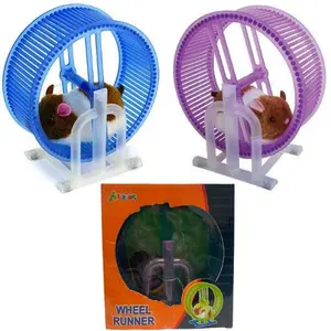 Mechanical Hamster Wheel Toy Set – Interactive Moving Hamster Play for Kids & Pets
