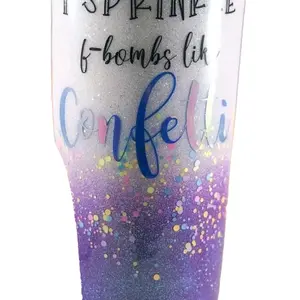 Custom Drinkable Creations - Personalized Reusable Tumblers, Water Bottles, Cups, and Mugs - Drinkware Portable Washable for On-the-Go Beverages