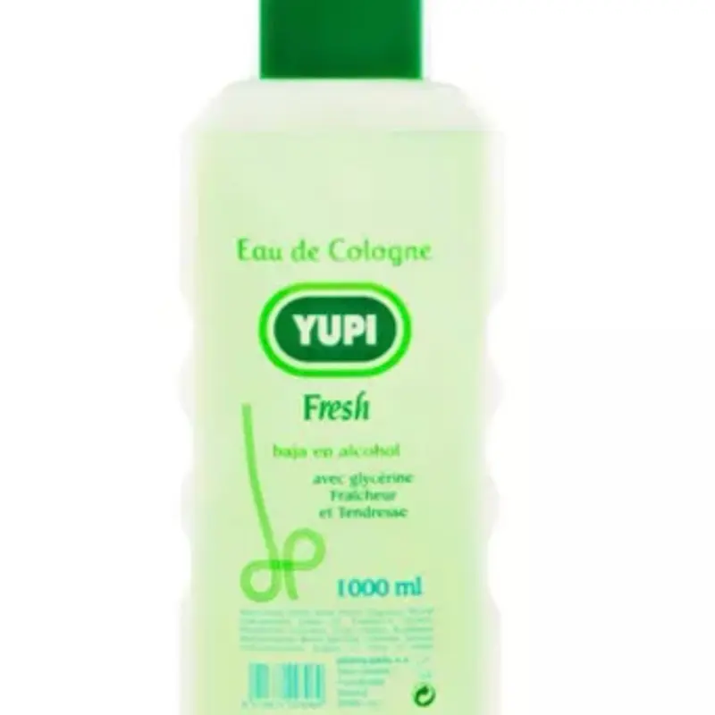 Yupi Eau de Cologne 1000ml - Large Volume Unisex Scent with English Lavender for Daily Use and Relaxation Natural Fragrances