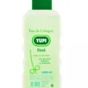 Yupi Eau de Cologne 1000ml - Large Volume Unisex Scent with English Lavender for Daily Use and Relaxation Natural Fragrances