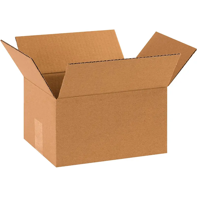 10 x 8 x 4 in. Corrugated Cardboard Box, Pack of 25 /50 | Shipping, Packaging, Moving, Home or Business Storage Boxes, Strong Wholesale Bulk Boxes