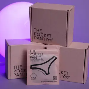 The Pocket Panty 5 Pack -  Your new fav Underwear - Soft, breathable fabric, these panties ensure all-day comfort and a sleek fit. Whether you're on the go or just want a handy comfortable solution, The Pocket Panty is your new go-to. Ladies, yours now!