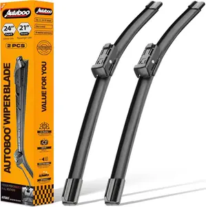 OEM Quality Windshield Wiper Blade Replacement for Chevy Malibu Traverse GMC Acadia Saturn Outlook 2009 2010 2011 2012 - High Performance Original Equipment -Factory OE Style 24"+21"