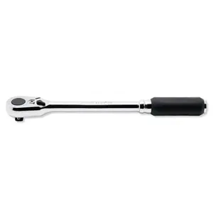 212 MAIN Ko-ken USA Z-Series Square Drive Ratchet Handle, 0.25 in. Drive, 72 Teeth, Dual Pawls, 0.25 in. Low Backlash, 114 mm Length