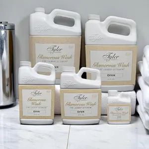 Tyler Candle Company Diva Glamorous Wash Laundry Detergent - Luxurious Fragrance for Linens Lingerie Towels & Fine Garments - Machine & Hand Washing Friendly