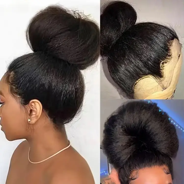 360 Full Lace Kinky Straight