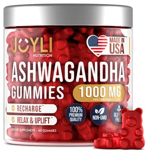 Ashwagandha Extract Gummies for Stress Balance - Natural Calm Gummies with Ashwagandha Root Extract Vitamin C Zinc - Ashwagandha Herbal Supplement for Women & Men - 60 Vegan Sugar Free Chews Edible Healthcare
