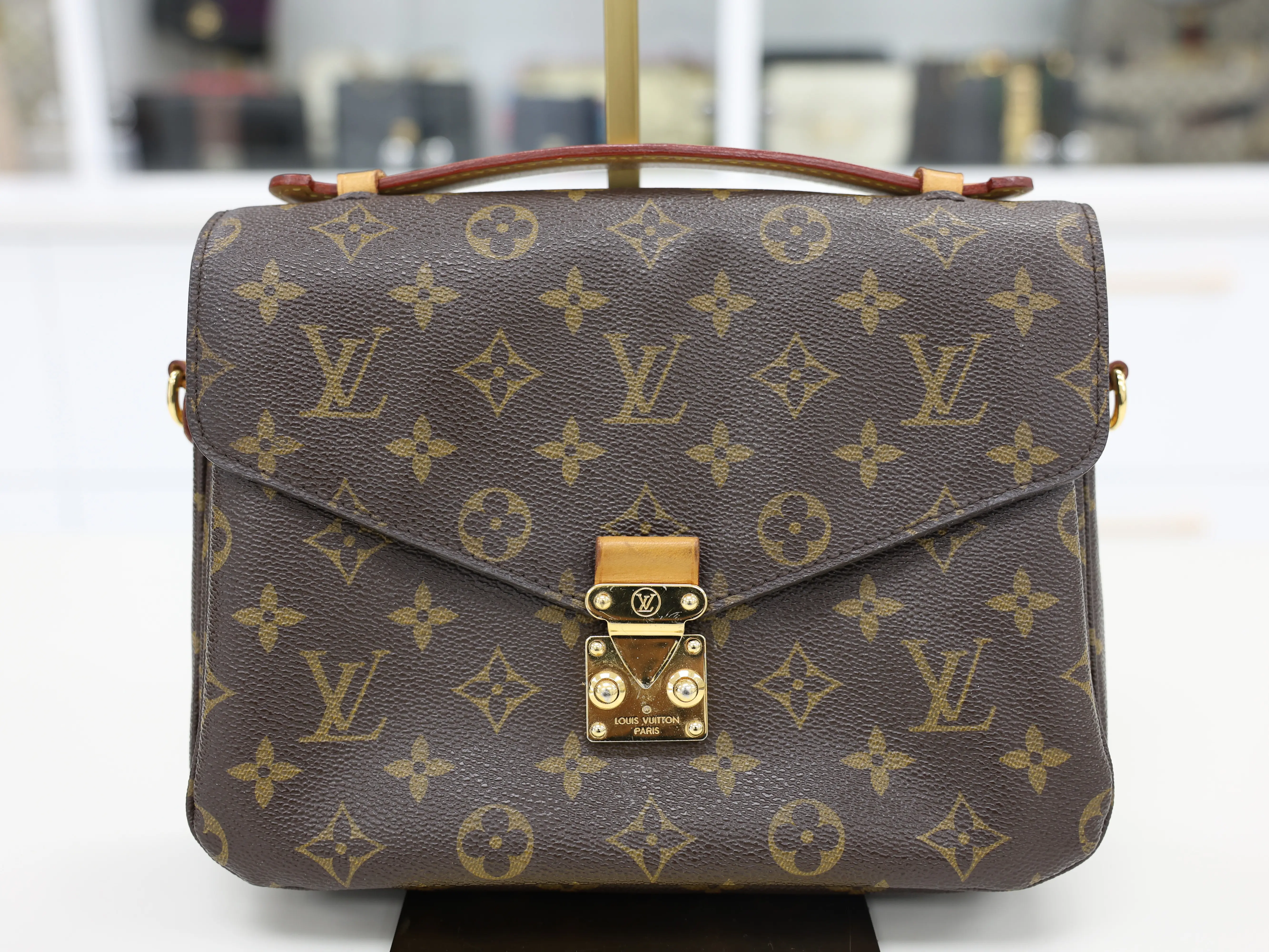 Pre-owned Louis Vuitton CANVAS Crossbody Bags METIS POCHETTE METIS HANDBAG