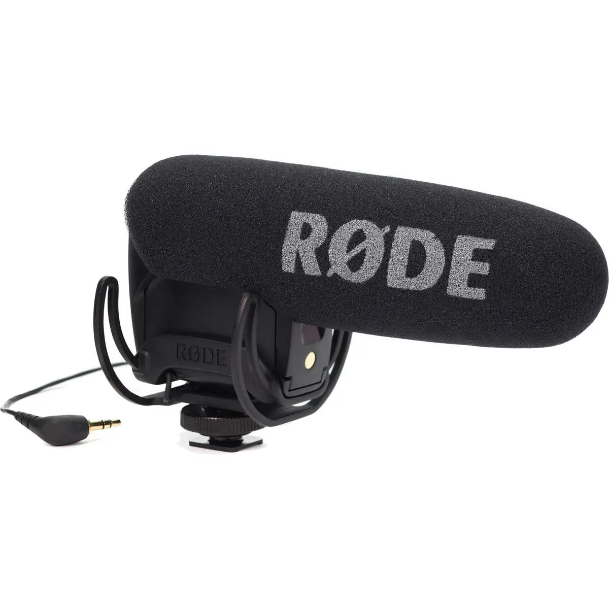 Rode VideoMic Pro Directional On-Camera Microphone with Rycote Lyre Shockmount, Durable Audio Recording Accessory for DSLR Cameras with Noise Reduction