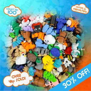 Micro Mini Animal Fidgets With Optional Containers