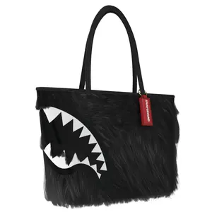 SPRAYGROUND - Fur Cray Black Tote