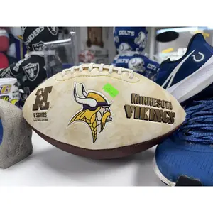 Vikings Commeriative Stitched Football