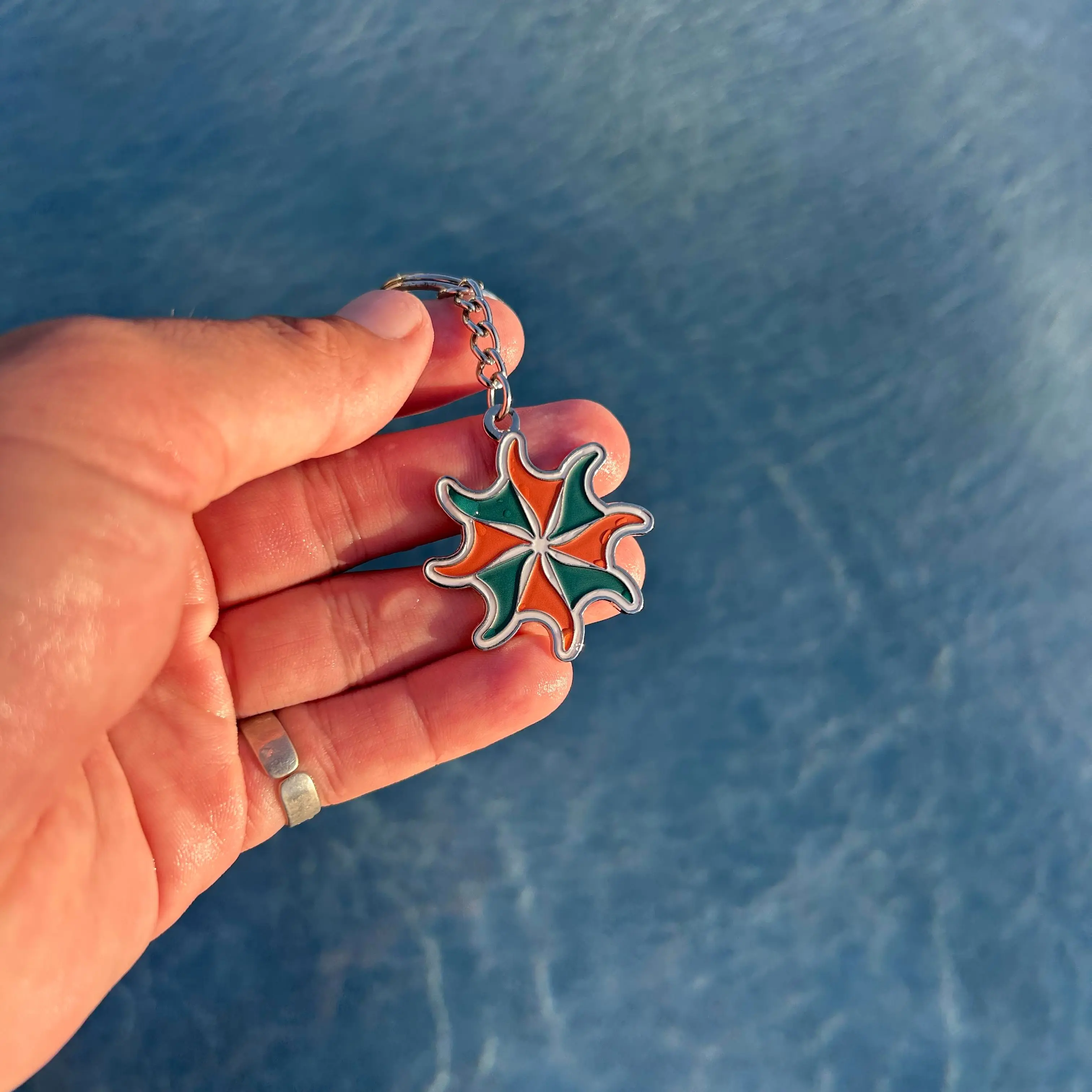 Fin Portal Keychain