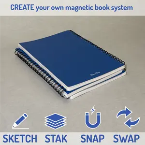 SketchStak│Starter Pack of 2 - Modular Magnetic Book System