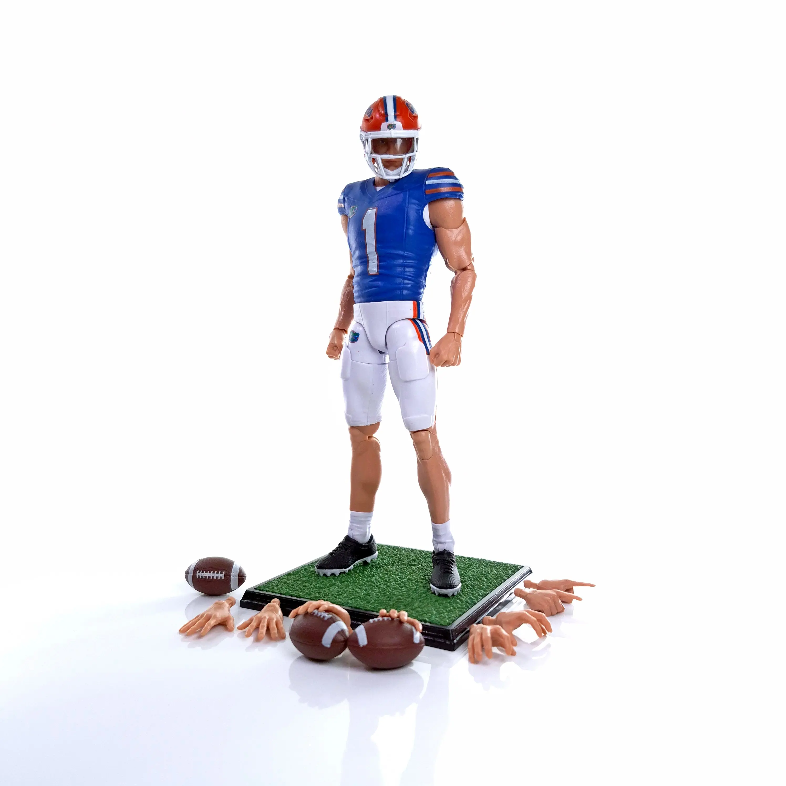 #1 Florida Walk-On Football Figurine, Lightweight Sports Collectible Figurine, Football Figurine Figurines