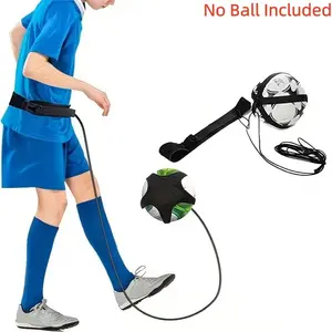Adjustable Soccer Kicking Trainer, Training, Soccer Training Equipment, Ideal for Solo Practice, Durable Nylon Material, Perfect for Teens and Adults, No Ball Included