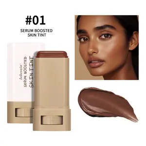 Multicolor Moisturizing Stick – Brighten, Blush & Contour | Hydrating Essence Formula, Buildable Coverage for Natural Glow