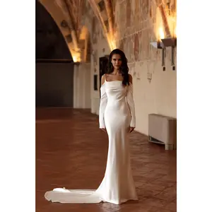 Silken Serenade Mermaid Gown