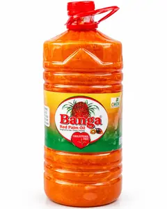 Organic Banga Okomu Palm Oil, 2L - Essential Cooking Oil for Food & Beverages Staples