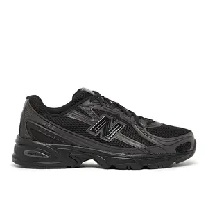 New Balance 740 Triple Black U740BO2 Men's Fashion Sneaker New