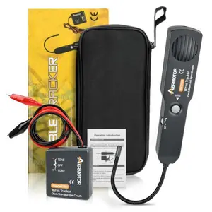 Automotive Circuit Breaker Finder Electrical Tester, 6-42V Wire Tracer Short Circuit Finder, Cable Tracker and Voltage Detector with 8 Inch Flexible Probe for Car and Home Diagnostics