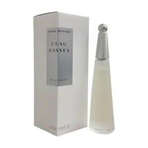 Issey Miyake L'eau D'issey Women's Fresh Floral EDT Perfume - Melon & Citrus Top Notes, 0.84 fl oz, Atomizer, Feminized, New in Box, Perfumes for Women, Fragrances