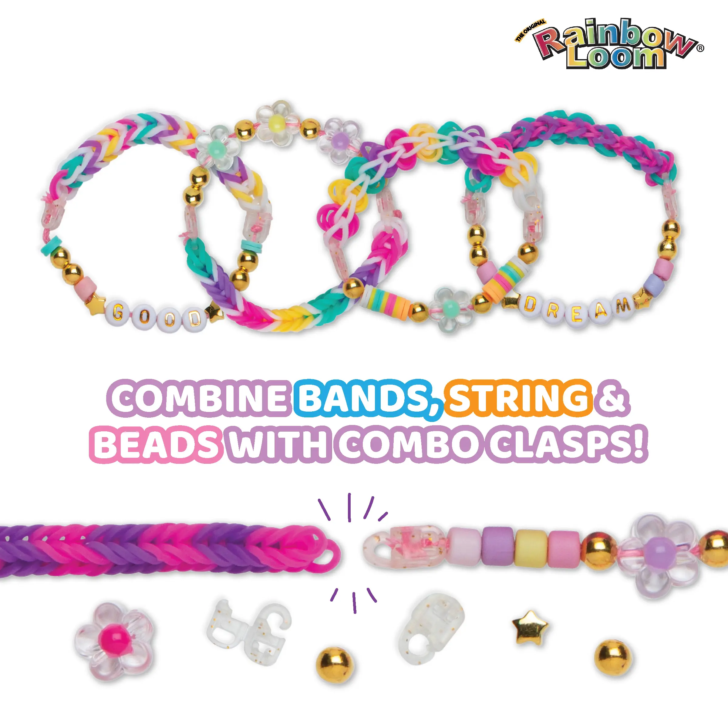 Rainbow Loom Braid & Bead Kit