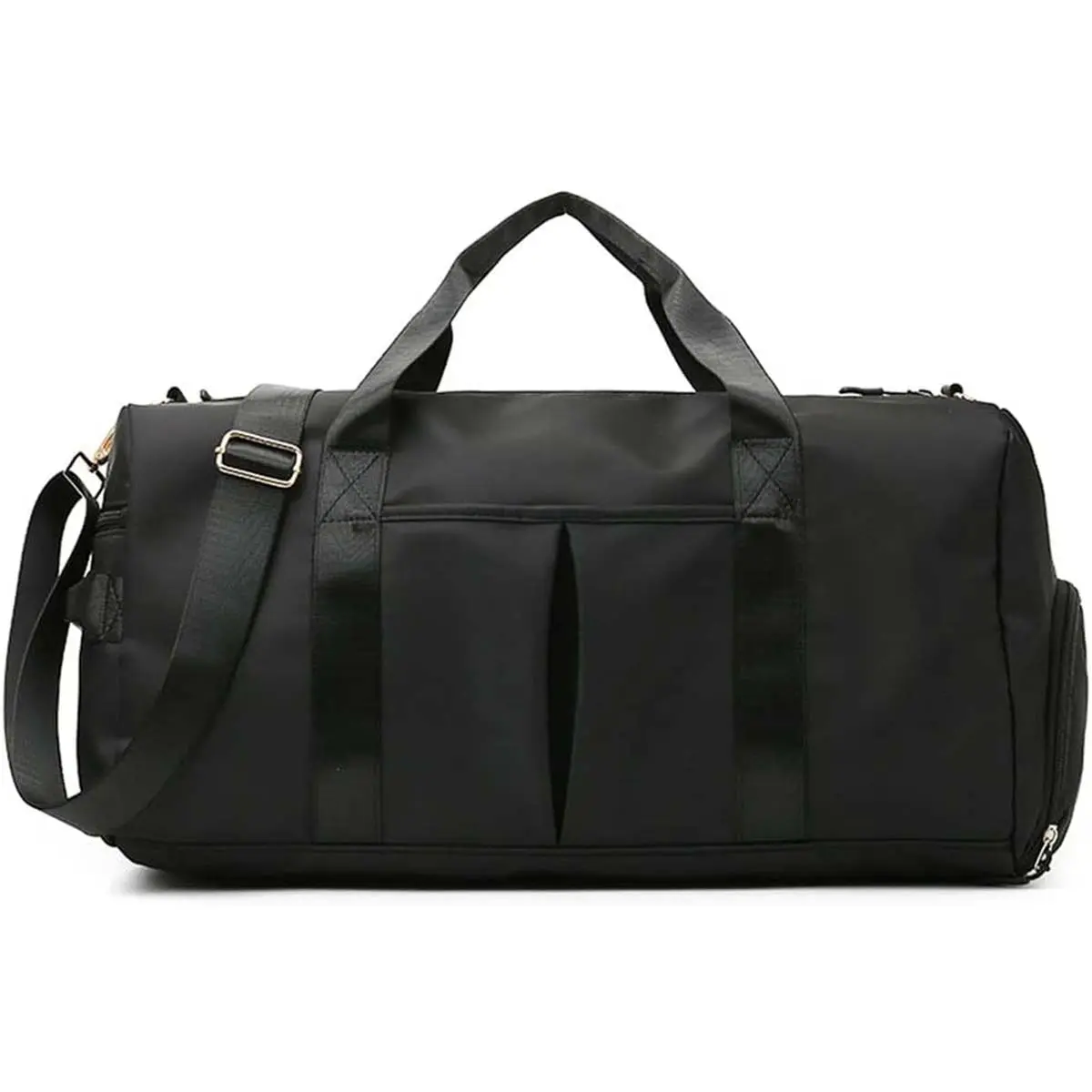 Men and Women's Travel Bag With Shoe Compartment Sports Tote Gym Bag Weekender Overnight Shoulder Bag Large