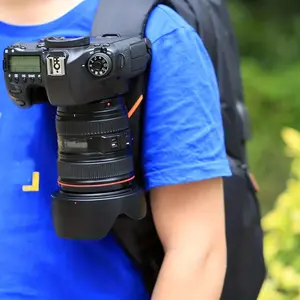 PULUZ Portable Camera Clip, Aluminum Alloy Clip, Quick Release Clip with Plate & Anti-skid Pad, Professional Camera Accessories, Cameras Grip, Camera Stabilizer, Travel Gadgets, Photography Camera Accessories