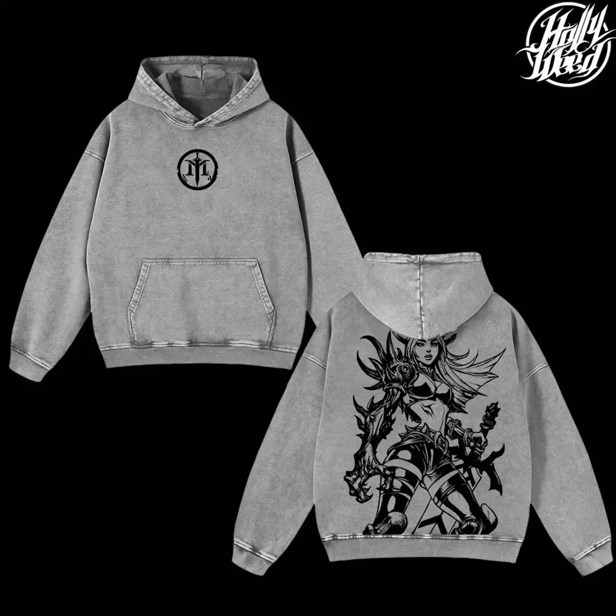 Magik V2 Retro Vintage Limited Editon Magik Comic Wash Hoodie Comics Sweatshirt, Menswear Top Clothes Soft Cotton Oversized Hoodie Streetwear 31S