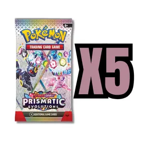 Prismatic Evolutions - 5 Pokémon Booster Packs
