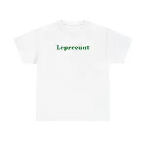 LEPRECUNT Unisex Heavy Cotton Tee - ST.PATTYS DAY - Gift for men and women