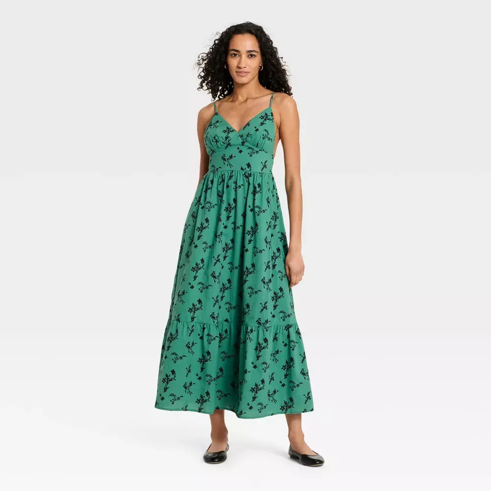 Women's Pullover Maxi A-Line Dress - Universal
