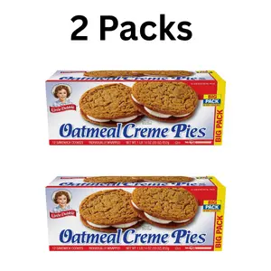 Big Pack Oatmeal Crème Pies, 30 oz (12 count)