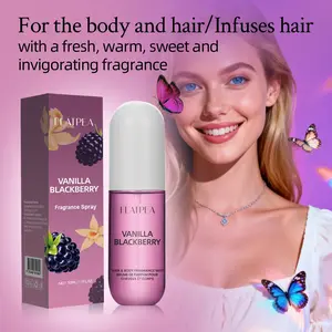 Vanilla Blackberry 50ML Spray Perfume, Alcohol-Free Long-Lasting Scent, Women's Fragrance, Ideal Gift Choice, Fresh & Luxurious Aroma
