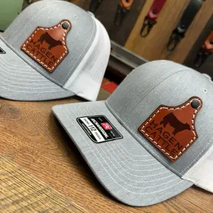 Cow Tag, Ear Tag, Show Cow, Cow Farmer, Custom farm hat, Farmer, Rancher, Farming, Cattle Hat, Livestock Hat, Gift, His Her, Dad Hat, Country Hat, Grandpa Hat