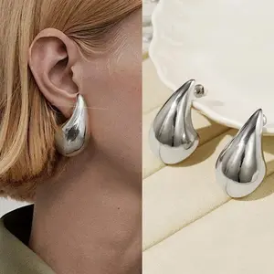 Evora Tear Drop Earrings Hypoallergenic Non Tarnish